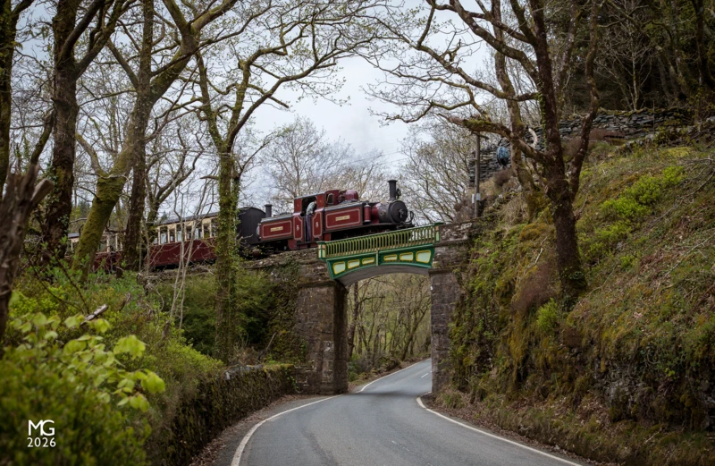 Fairly good Fairlie Amongst the trees and moss, one of the Ffestiniog Railway's iconic double-Fairlie locomotives, Merddin Emrys, crosses the iron bridge immediately before Tan-y-Bwlch station with a train from Porthmadog to Blaenau Ffestiniog. The iron bridge was built by the railway's workshops in 1854 - the same workshops that continue to manufacture new carriages and locomotives for the booming tourist railway.